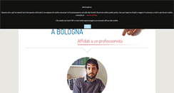 Desktop Screenshot of bolognapsicologo.net