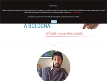 Tablet Screenshot of bolognapsicologo.net