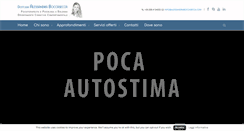 Desktop Screenshot of bolognapsicologo.com